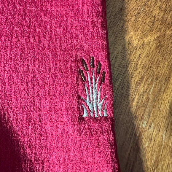 KJUS Pullover Mens Large Red David Midlayer Half Zip Performance Long Sleeve L - Picture 9 of 12